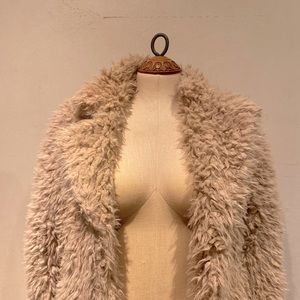 Anthropologie ‘vegan shag coat’